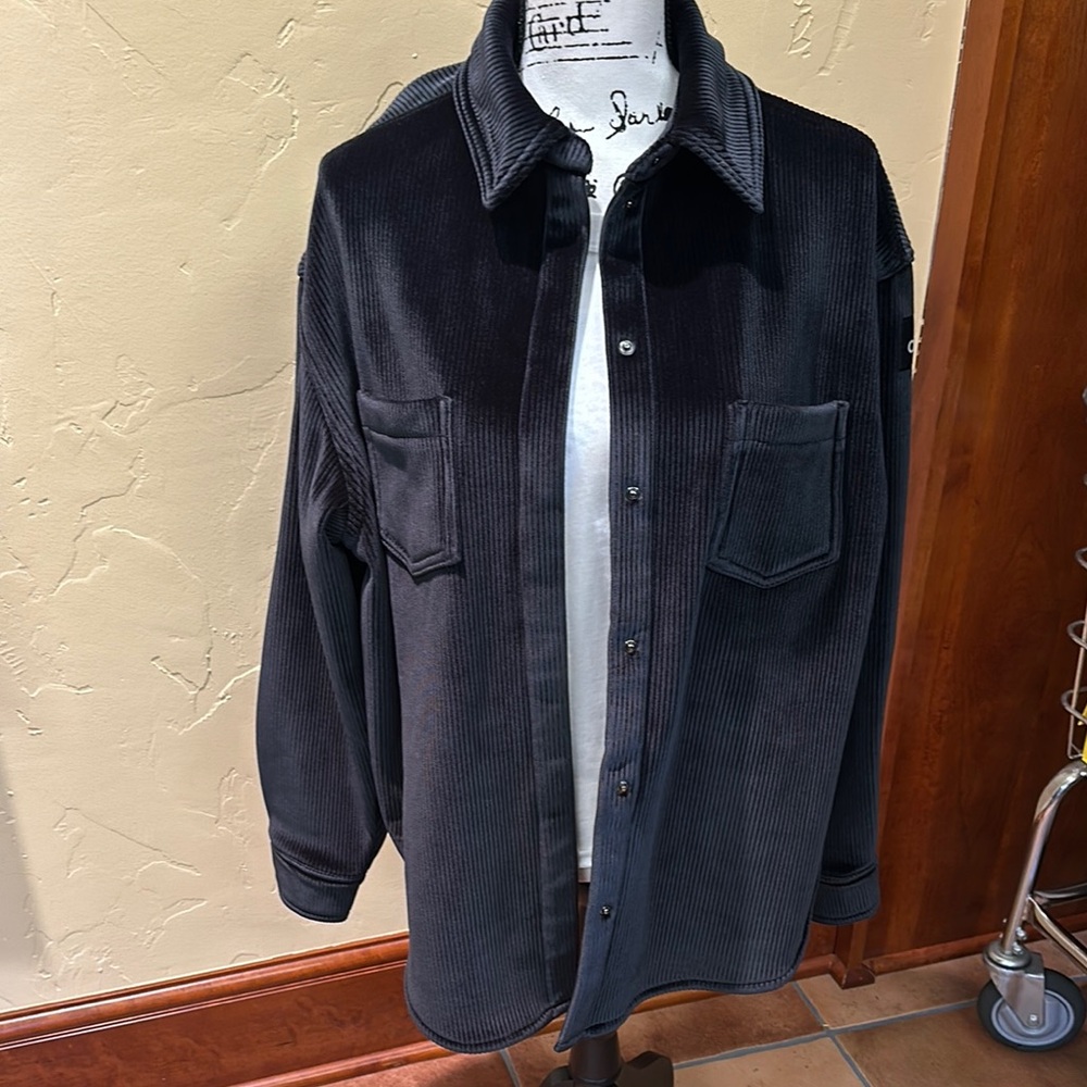 Alo Yoga Ribbed Velour Mountain Side Shacket